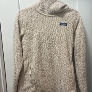 Patagonia Women's Textured Cream Cowl Sweater
